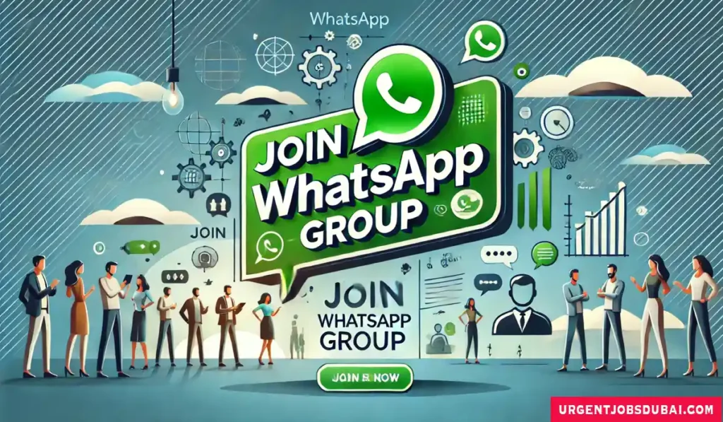 Dubai Jobs WhatsApp Group 2024 to 2025 Join Now And Apply Now your New Jobs