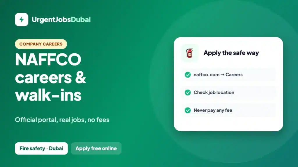 NAFFCO Careers: Official Jobs Portal, Walk-ins & Tips
